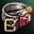 High-grade Magic Rune Clip Mithril Belt HP Recovery