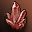 Extracted Mid-grade Red Star Stone